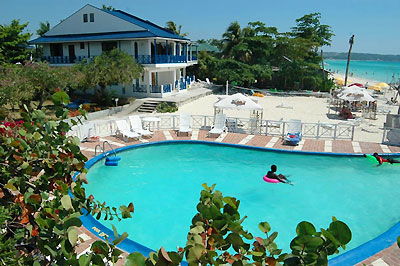 Pool and Jacuzzi - Tree House Pool - Negril Jamaica Resorts and Hotels