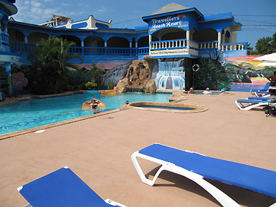 Beach and Pool - Travellers Beach Resort, Negril Jamaica Resorts and Hotels