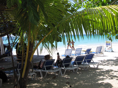 Beach and Beach Bar Beach and Beach Bar -
