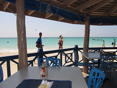 Beach and Beach Bar Beach and Beach Bar -