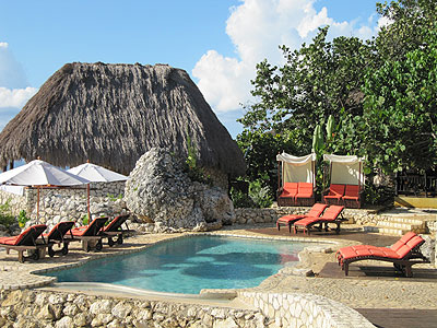 The Pool and Snorkeling Coves - Tensing Pen - Negril Jamaica Resorts and Hotels
