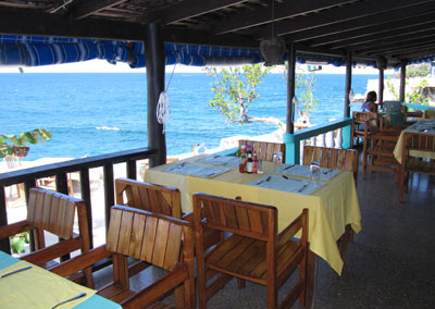 The Bar and Restaurant The Bar and Restaurant - Xtabi Seaside Restaurant, Negril Jamaica Resorts and Hotels