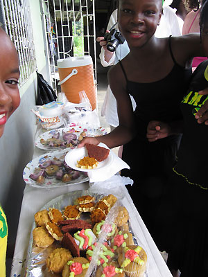 Bake Sale At An Orange Bay School