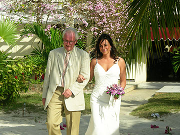 Charela Dad And Daughter Walking Down The Aisle