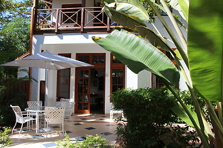 Idle Awhile Villas 2 bed  entrance   jan 2016 Mango (Two Bedroom) Garden View Villa