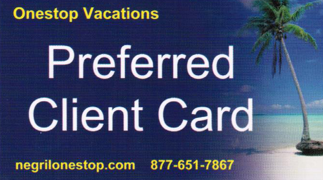 Onestop Preferred Client Card
